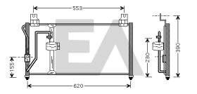 ElectroAuto 30C36011 - CONDENSADOR->APLICACION ORIGINAL KI