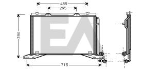 ElectroAuto 30C50013 - CONDENSADOR MERCEDES BENZ