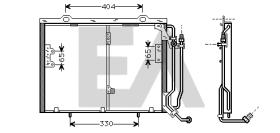 ElectroAuto 30C50033 - CONDENSADOR->APLICACION ORIGINAL ME