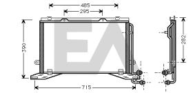 ElectroAuto 30C50035 - CONDENSADOR MERCEDES BENZ