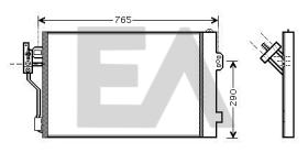 ElectroAuto 30C50043 - CONDENSADOR MERCEDES BENZ