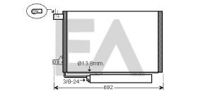 ElectroAuto 30C50055 - CONDENSADOR->APLICACION ORIGINAL ME