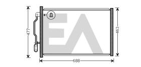 ElectroAuto 30C50057 - CONDENSADOR->APLICACION ORIGINAL ME