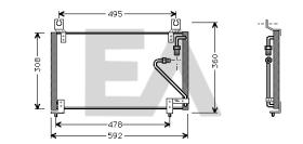 ElectroAuto 30C52001 - CONDENSADOR->APLICACION ORIGINAL MA