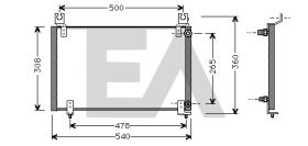 ElectroAuto 30C52010 - CONDENSADOR->APLICACION ORIGINAL MA