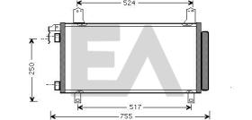 ElectroAuto 30C52024 - CONDENSADOR->APLICACION ORIGINAL MA