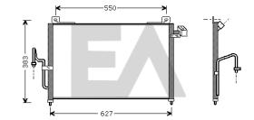 ElectroAuto 30C52025 - CONDENSADOR->APLICACION ORIGINAL MA