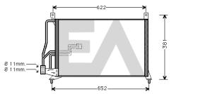 ElectroAuto 30C54008 - CONDENSADOR->APLICACION ORIGINAL OP