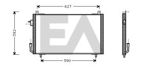 ElectroAuto 30C55008 - CONDENSADOR->APLICACION ORIGINAL PE