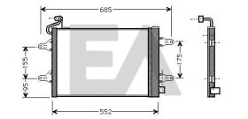 ElectroAuto 30C61002 - CONDENSADOR VOLKSWAGEN