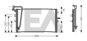 ElectroAuto 30C62005 - CONDENSADOR->APLICACION ORIGINAL SA