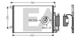 ElectroAuto 30C62010 - CONDENSADOR->APLICACION ORIGINAL SA