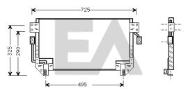 ElectroAuto 30C71009 - CONDENSADOR->APLICACION ORIGINAL LE