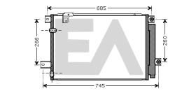 ElectroAuto 30C71102 - CONDENSADOR TOYOTA