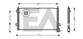 ElectroAuto 30C76007 - CONDENSADOR VOLVO