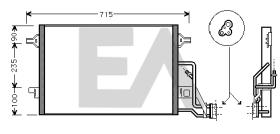 ElectroAuto 30C77019 - CONDENSADOR VOLKSWAGEN