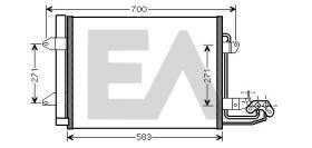 ElectroAuto 30C77024 - CONDENSADOR VOLKSWAGEN