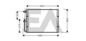 ElectroAuto 30C99001 - CONDENSADOR ESTANDAR TIPO SANDEN