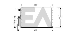 ElectroAuto 30C99002 - CONDENSADOR ESTANDAR TIPO SANDEN