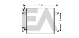  30D0044 - CONDENSADOR A/C->EQUIPO ORIGINAL DA