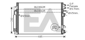  30D0048 - CONDENSADOR A/C->EQUIPO ORIGINAL CH