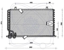  30E0008 - CONDENSADOR A/C->EQUIPO ORIGINAL BM