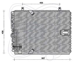 ElectroAuto 30E0009 - CONDENSADOR A/C->EQUIPO ORIGINAL BM
