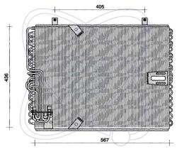  30E0009 - CONDENSADOR A/C->EQUIPO ORIGINAL BM