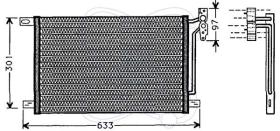 ElectroAuto 30E0012 - CONDENSADOR A/C->EQUIPO ORIGINAL BM