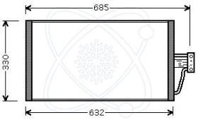  30E0028 - CONDENSADOR A/C->EQUIPO ORIGINAL BM