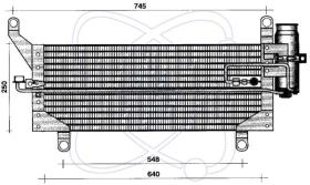  30F0003 - CONDENSADOR A/C P/EQUIPO ORIG.FIAT