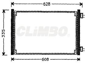  30F0024 - CONDENSADOR A/C->EQUIPO ORIGINAL FI