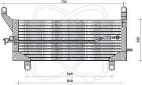  30F0034 - CONDENSADOR A/C P/EQUIPO ORIG.FIAT