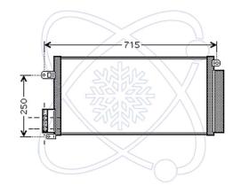  30F0089 - CONDENSADOR A/C->EQUIPO ORIGINAL AL