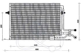  30G0006 - CONDENSADOR A/C->EQUIPO ORIGINAL FO