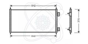  30G0028 - CONDENSADOR A/C->EQUIPO ORIGINAL FO