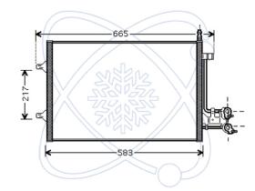  30G0041 - CONDENSADOR A/C->EQUIPO ORIGINAL FO