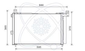  30G0046 - CONDENSADOR A/C->EQUIPO ORIGINAL FO