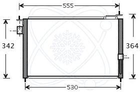 ElectroAuto 30H0018 - CONDENSADOR A/C->EQUIPO ORIGINAL HO