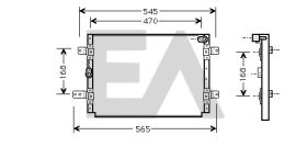 ElectroAuto 30I0016 - CONDENSADOR SUZUKI VITARA 94-97