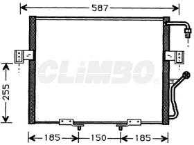 ElectroAuto 30K0005 - CONDENSADOR A/C->EQUIPO ORIGINAL KI