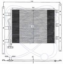 ElectroAuto 30K0022 - CONDENSADOR A/C->EQUIPO ORIGINAL MA