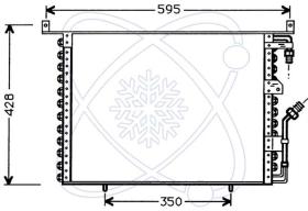  30M0011 - CONDENSAD.A/C P/EQUIPO ORIG.M.-BENZ