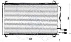 ElectroAuto 30M0022 - CONDENSADOR A/C->EQUIPO ORIGINAL ME