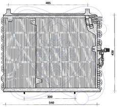 ElectroAuto 30M0026 - CONDENSADOR A/C->EQUIPO ORIGINAL ME