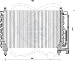 ElectroAuto 30M0036 - CONDENSADOR MB W-126 79-91