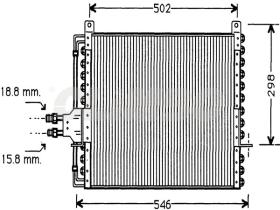 ElectroAuto 30M0045 - CONDENSADOR MB W-123 D 76-84