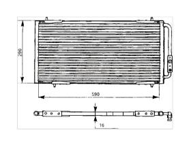  30N0002 - CONDENSADOR A/C P/EQUIPO ORIG.MG