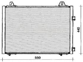 ElectroAuto 30N0011 - CONDENSADOR A/C->EQUIPO ORIGINAL LA