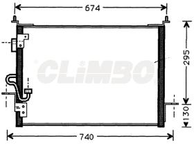 ElectroAuto 30N0015 - CONDENSAD.A/C P/EQUIPO ORIG.L.ROVER